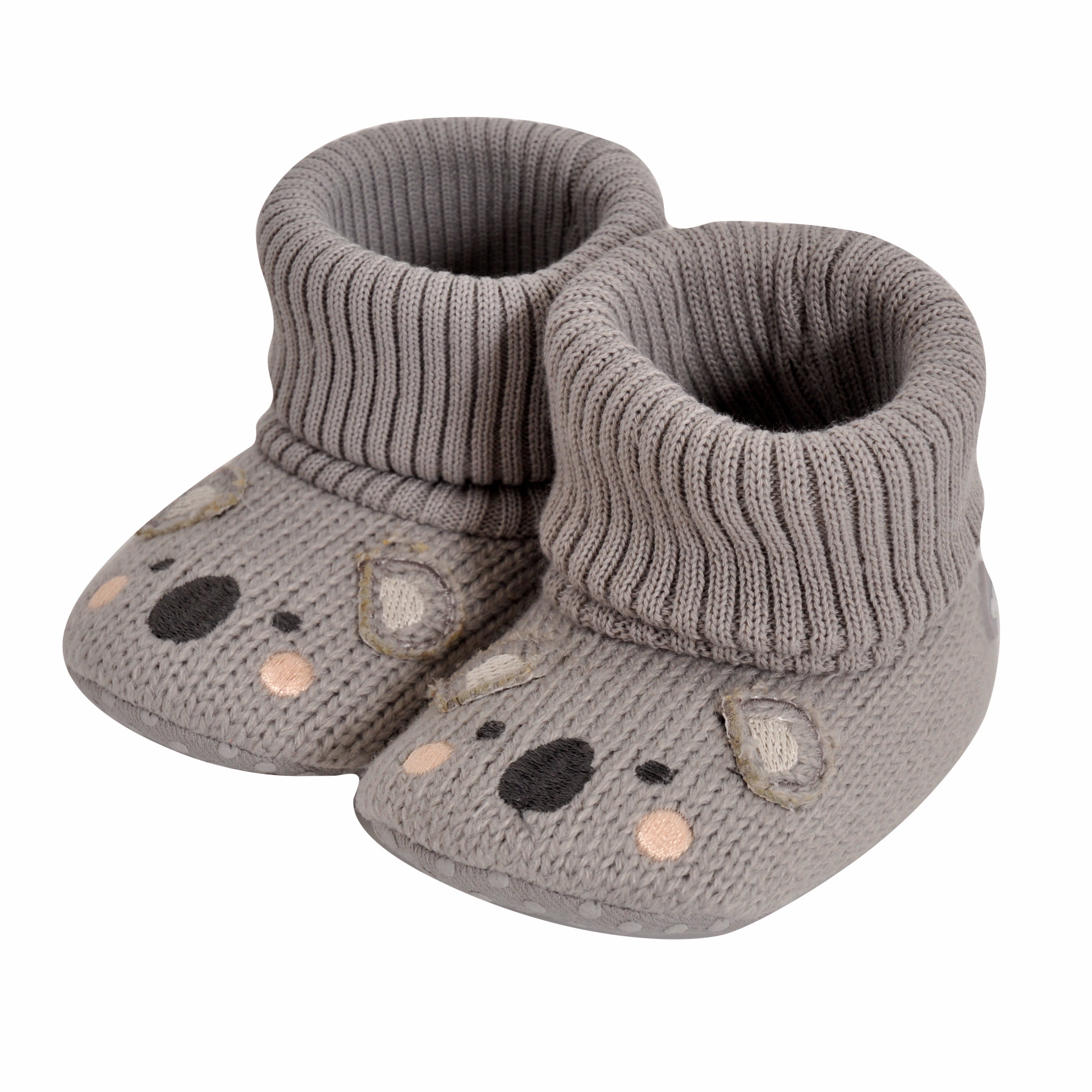 Baby Novelty Knitted Booties 0-6m - KOALA